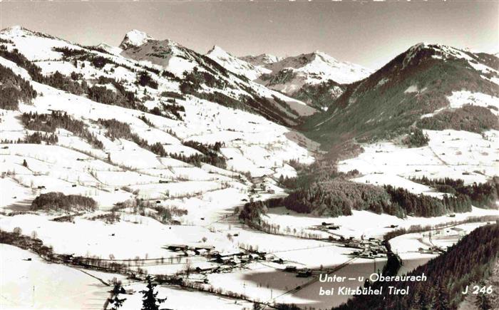 73981314 Unteraurach Kitzbuehel Tirol AT und Oberaurach Kitzbueheler Alpen