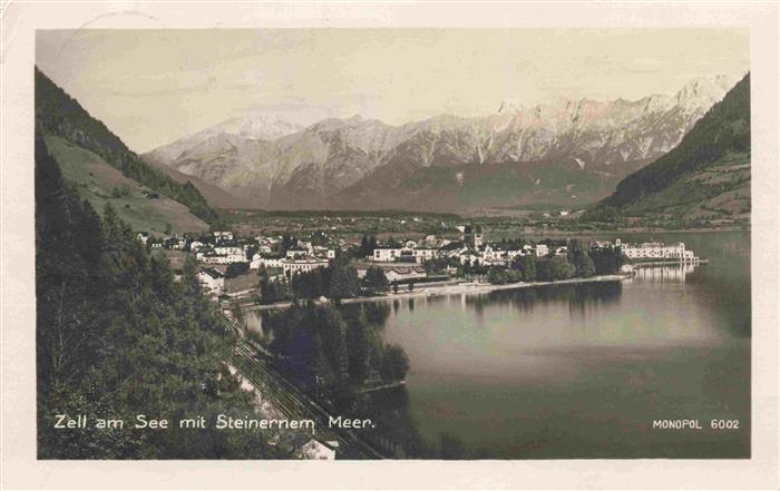 73981315 Zell See AT Panorama mit Steinernem Meer