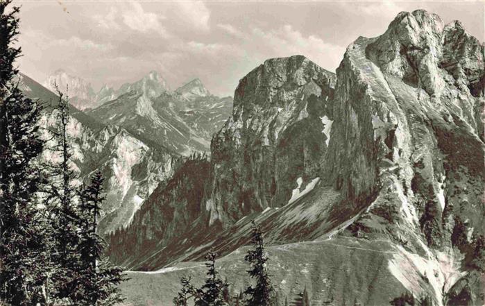 73981605 Reutte Tirol AT Panorama Blick vom Breitenberg auf Aggenstein und Thann