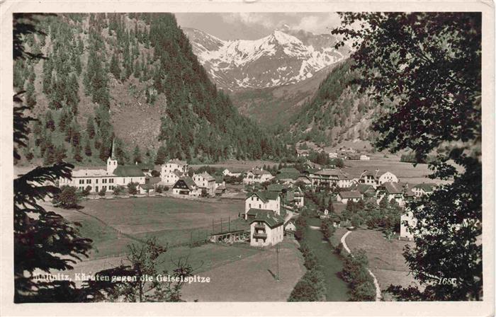 73981610 Mallnitz Tauernbahn Kaernten AT Panorama Blick gegen Geiselspitze