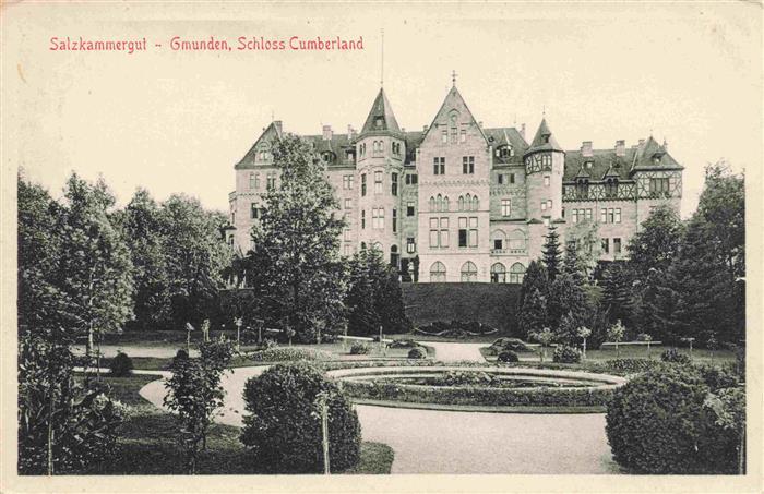 73981619 Gmunden Traunsee Salzkammergut Oberoesterreich AT Schloss Cumberland