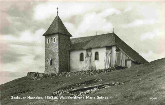 73981861 Seckau Steiermark AT Wallfahrtskirche Maria Schnee Seckauer Hochalpe