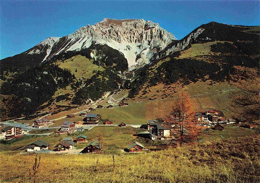 73982118 Malbun Triesenberg Liechtenstein Panorama mit Sesselbahn Sareiserjoch u