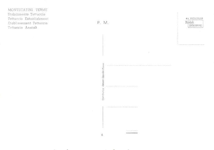 73982150 Montecatini Terme Pistoia Toscana IT Stabilimento Tettuccio