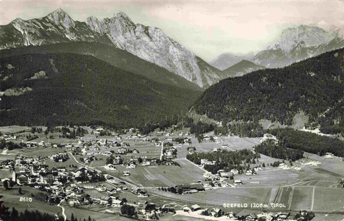 73982167 Seefeld Tirol Fliegeraufnahme