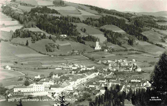 73982209 Bad St Leonhard Lavanttal Kaernten AT Fliegeraufnahme