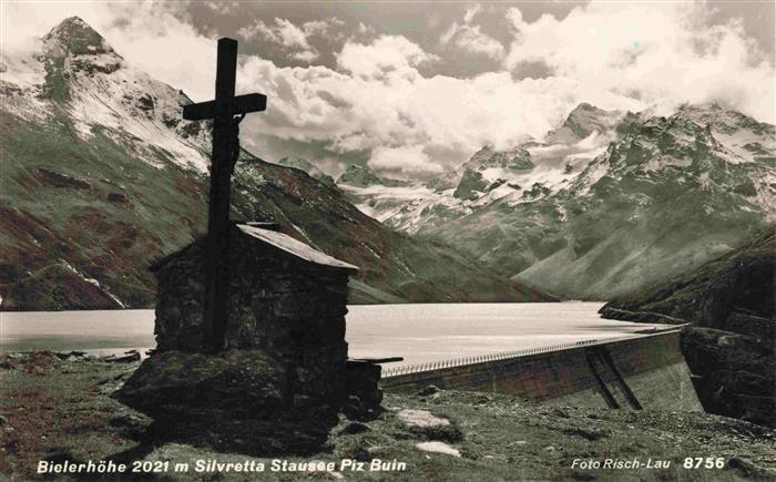 73982271 Bielerhoehe Gaschurn Montafon Vorarlberg AT Silvretta Stausee mit Pia B