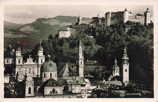 73982274 SALZBURG  AT Teilansicht mit Festung Hohensalzburg