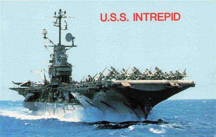 74001601 Schiffe Ships Navires U.S.S Intrepid