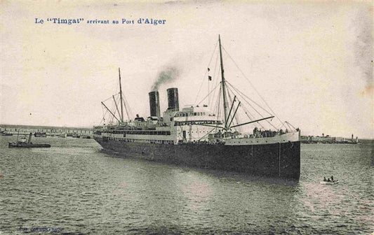 74001603 Dampfer Oceanliner Timgat Port d'Alger