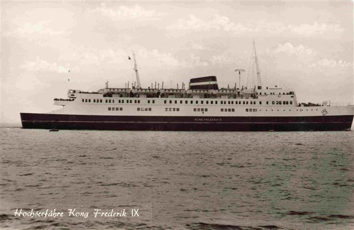 74004773 Dampfer Oceanliner Kong Frederik IX