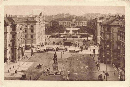 74011769 Strassenbahn Tramway-- Schwarzenbergplatz Wien