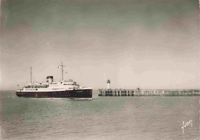 74012508 Dampfer Oceanliner Londres Dieppe le Port France