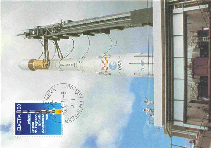 74012518 Raketen esa Traegerrkete Ariane in Kourou Franzoesisch-Guyana