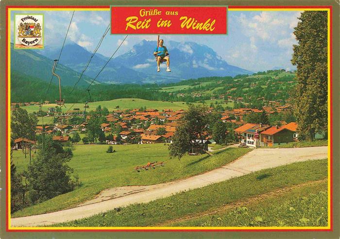 74012528 Sessellift Chairlift Telesiege Reit im Winkl Chiemgau Bayerischen alpen