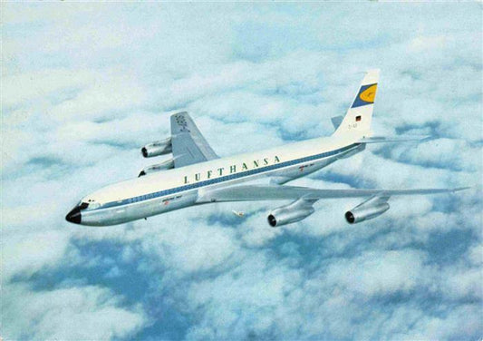 74012536 Flugzeuge Zivil Lufthansa Boeing Jet 707 Germany