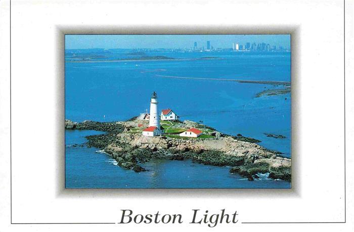 74012542 Leuchtturm Lighthouse Faro Phare-- Historic Boston Light Massachusetts