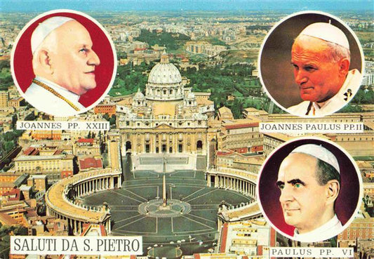 74013579 Papst Pope Pape-- S.Pietro Joannes PP Paulus  Citte Del Vaticano