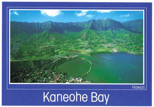 73983909 Oahu Kaneohe Bay Fliegeraufnahme