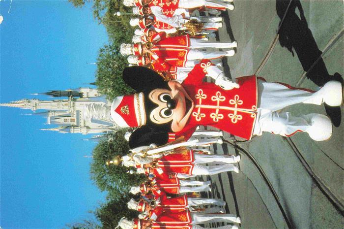 73983914 Walt Disney World Florida USA Strike up the Band Drum Major Mickey Mous