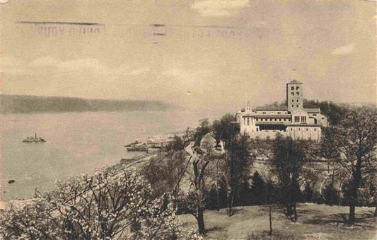 73983946 NEW YORK City USA View of the Cloisters A branch of The Metropolitan Mu