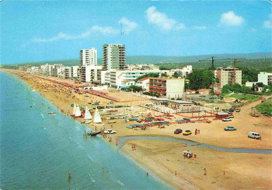 73984917 Calafell ES Playa Fliegeraufnahme