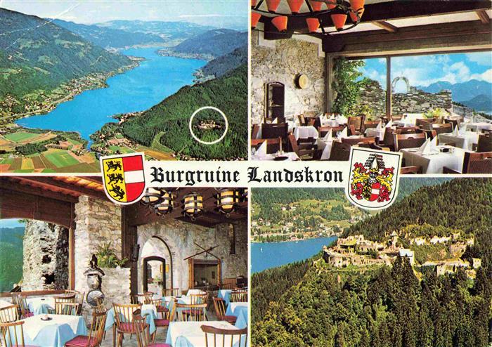 73985328 Landskron Ruine Ossiachersee Kaernten AT Cafe Restaurant Bar Turmsaal K