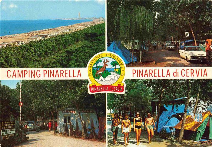 73985502 Pinarella di Cervia IT Campsite Entrance Beach