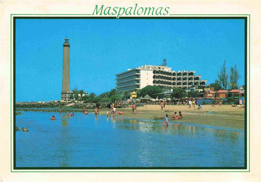 73985548 Maspalomas Gran Canaria ES Strand Hotel Leuchtturm