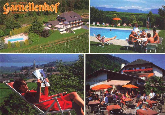 73985567 Kaltern Caldaro Suedtirol IT Hotel Pension Terrassencafe Garnellenhof P