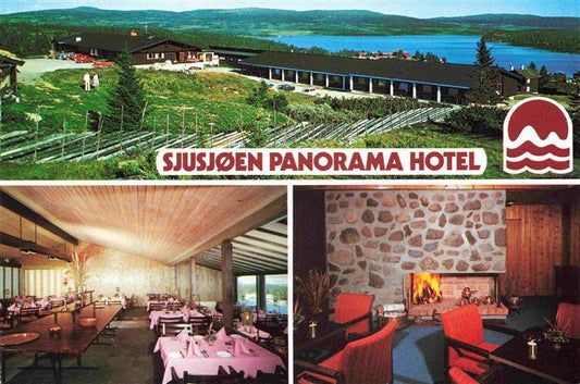 73985591 Sjusjoen Panorama Hotel Gastraum Kaminzimmer