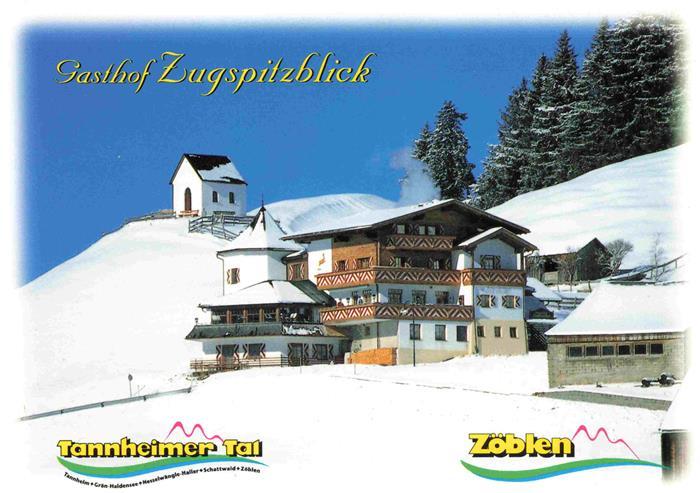 73985981 Zoeblen Berggasthof Zugspitzblick