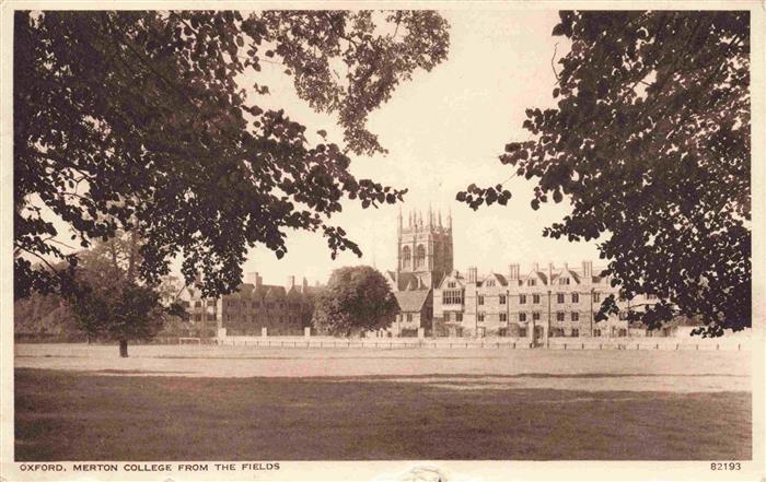 73985632 Oxford Oxfordshire UK Merton College depuis les champs