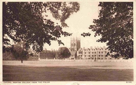 73985632 Oxford  Oxfordshire UK Merton College from the fields