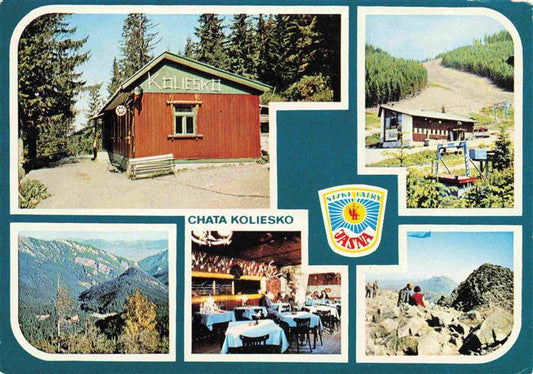 73986680 Chopok Nizke Tatry Slovakia Chata Koliesko Touristenhuette Gebirgspanor