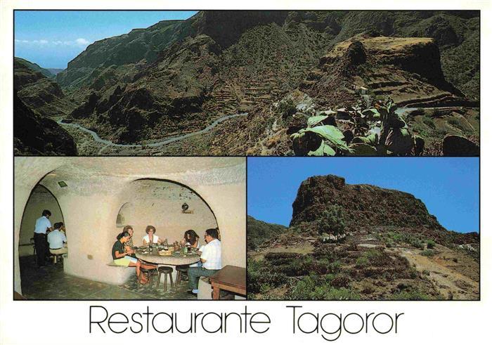 73985691 Barranco de Guayadeque Restaurant Tagoro Landschaftspanorama