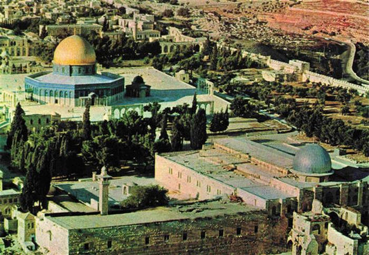 73985726 Jerusalem  Yerushalayim Israel Temple area from the air