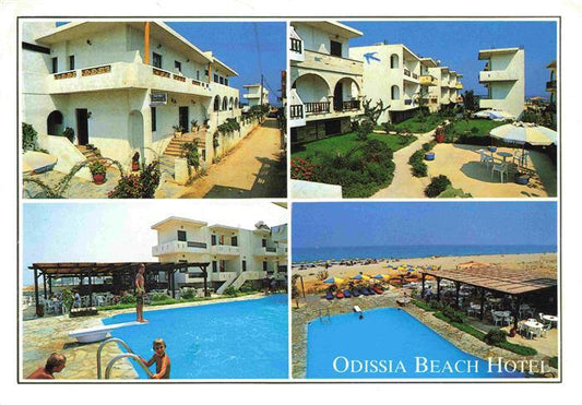 73985810 Rethymnon Rethimnon Crete Greece Hotel Odissa Swimming Pool Strand