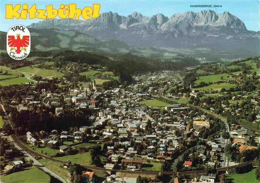 73985870 Kitzbuehel Tirol AT Panorama Wintersportplatz Kaisergebirge Sommerfrisc