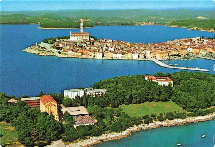 73985881 Rovinj Rovigno Istrie Croatie péninsule panoramique côtière