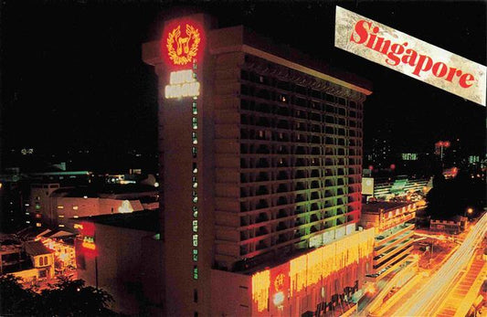 73986097 Singapour Hotel Phoenix la nuit