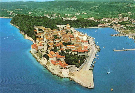 73986609 Rab Croatie photo aérienne