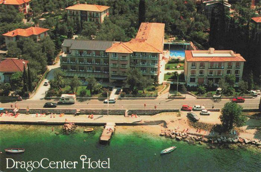 73986629 Assenza di Brenzone Drago Center Hotel Fliegeraufnahme