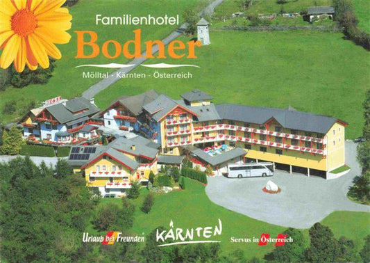 73986660 Obervellach Kaernten AT Familienhotel Bodner Fliegeraufnahme