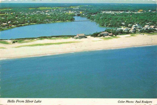 73986964 Silver Lake New York aerial photograph