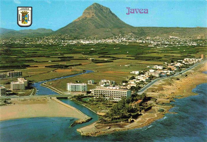 73988148 Javea Costa Blanca ES Arenal Beach Fliegeraufnahme