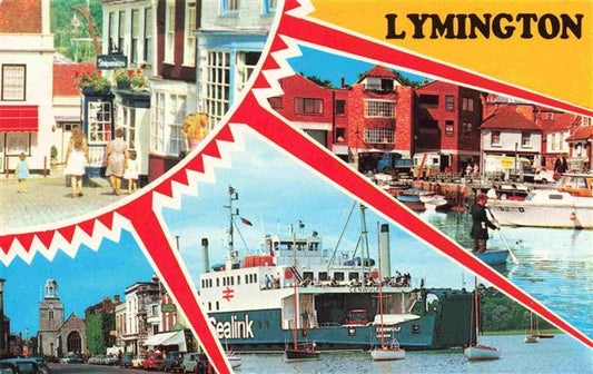 73988429 Lymington Town New Forest Hampshire UK Quay Hill Cenwulf The Lymington