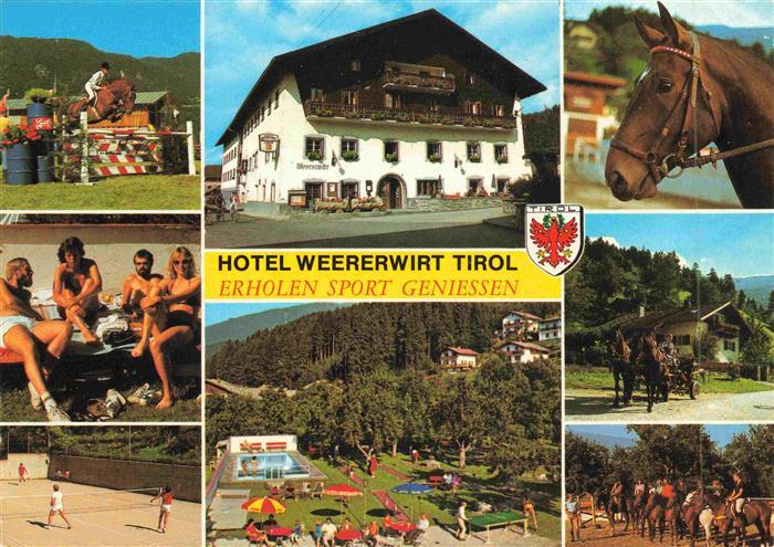 73988534 Weer Kolsass Tirol AT Hotel Weererwirt Springreiten Beachvolleyball Min