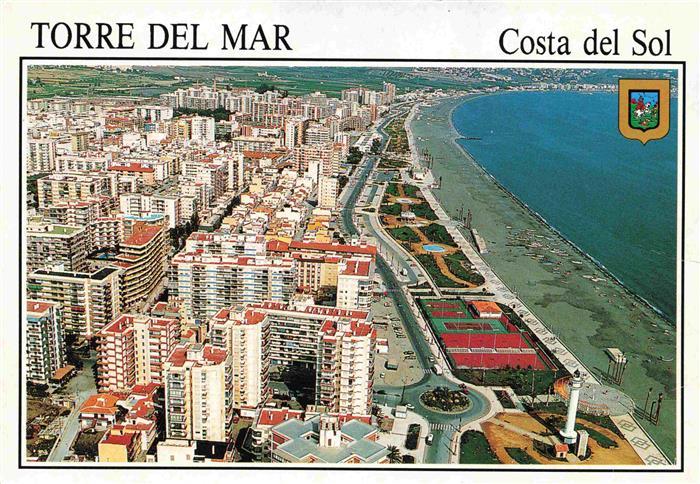 73989180 Torre del Mar Malaga ES Paseo Maritimo aerial photo