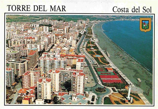 73989180 Torre del Mar Malaga ES Paseo Maritimo aerial photo